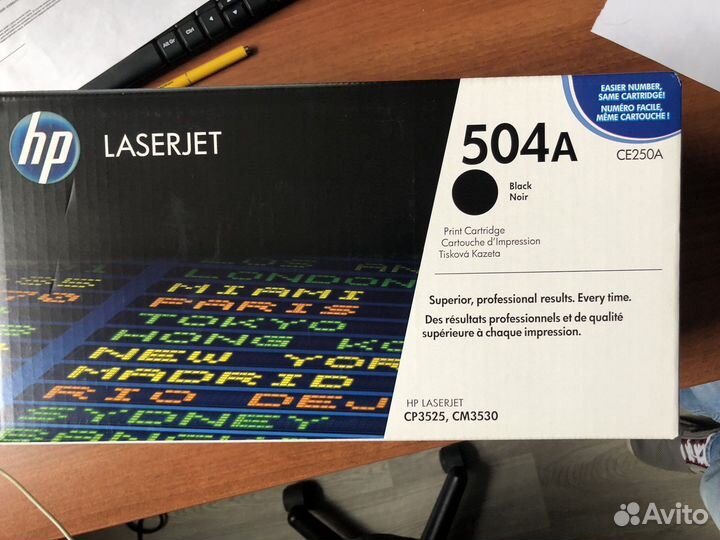 Картридж hp laserjet 504a