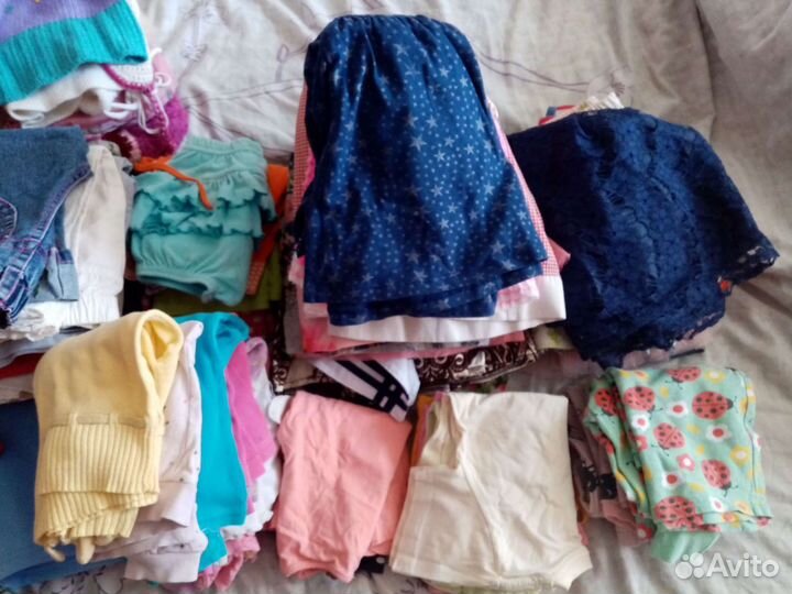 Три пакета вещей для девочки от 2.5 до 4 лет