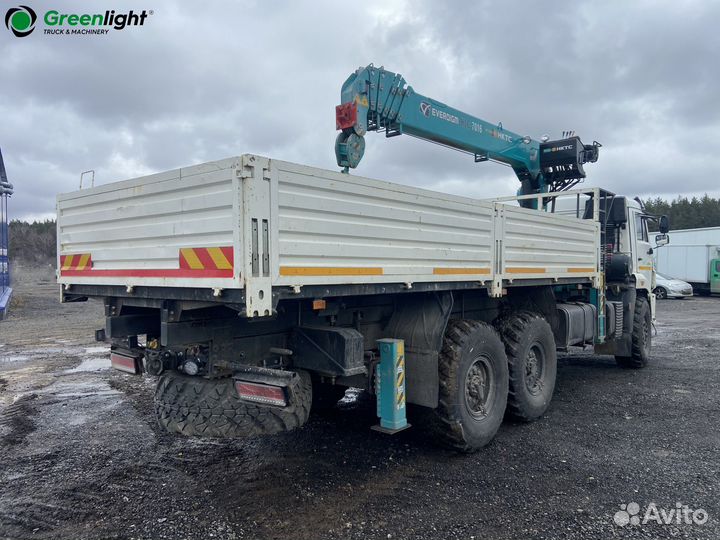 КАМАЗ 43118-50 Е-5 с КМУ, 2021