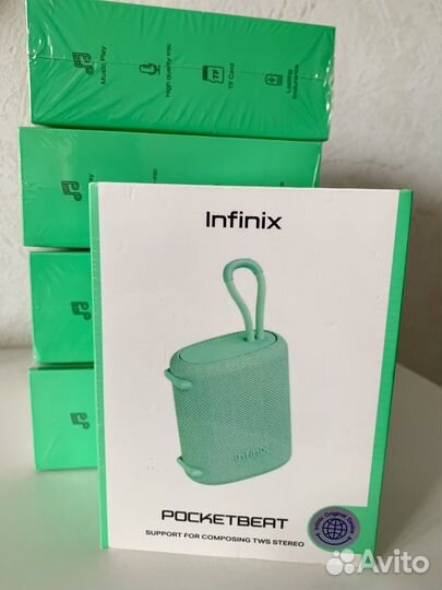 Колонка Bluetooth infinix XS01 blue