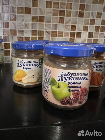 Детское пюре бабушкино лукошко