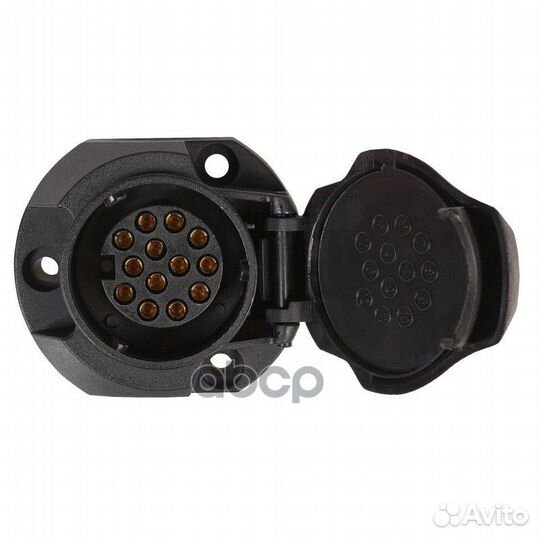 Розетка фаркопа 13 контактов евро пластик ATE06