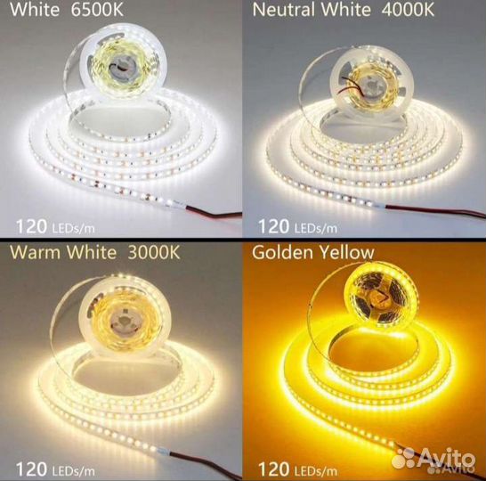 Лента светодиодная для зеркала 12 вольт