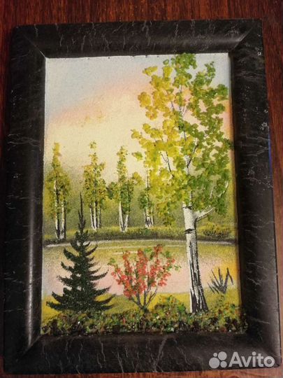 Картина из натурального камня