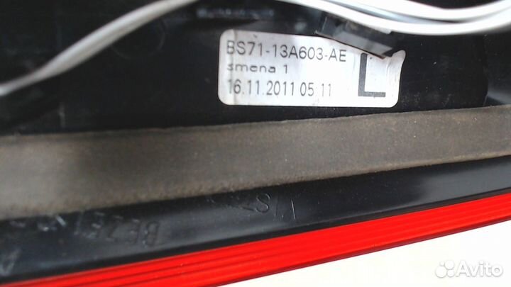 Фонарь крышки багажника Ford Mondeo 4, 2012