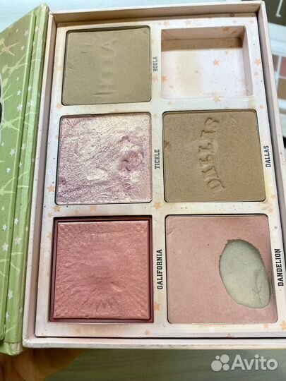 Палетки для лица: Benefit, Guerlain, KVD, IBY