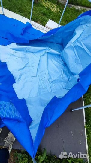 Каркасный бассейн bestway 366*122+лестница+ фильтр