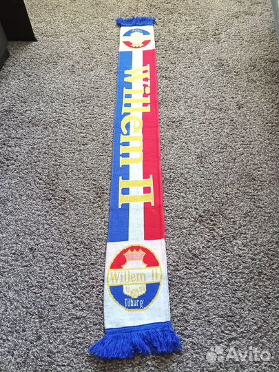 Футбольный фанатский шарф Willem II
