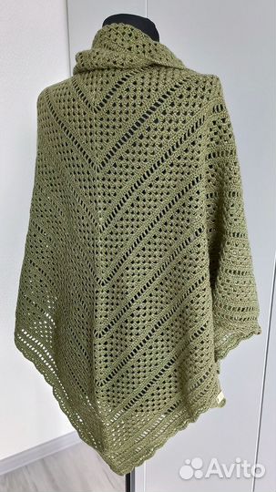 Шаль ручной работы