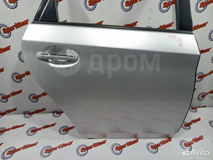 Дверь задняя правая Toyota Prius ZVW30 2zrfxe №199