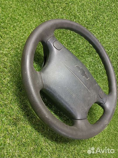 Руль с подушкой безопасности Шевроле Ланос