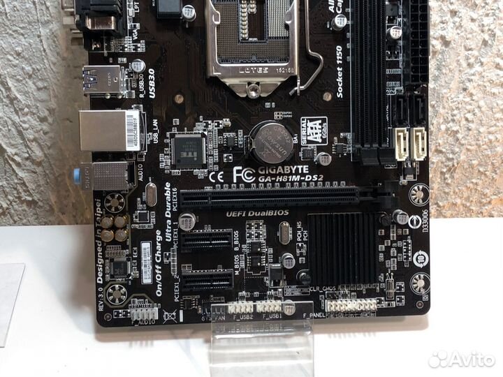 Материнская плата Gigabyte GA-H81M-DS2 / LGA 1150