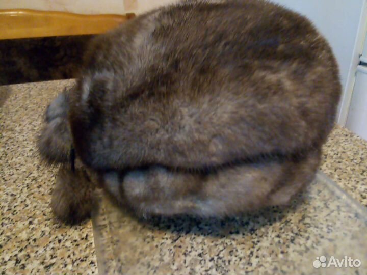 Шапка норковая женская