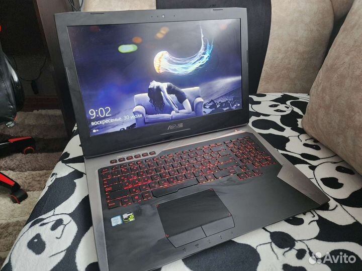 Игровой ноутбук Asus ROG G752VY