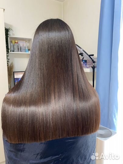 Кератиновое выпрямление волос,ботокс волос,бикси