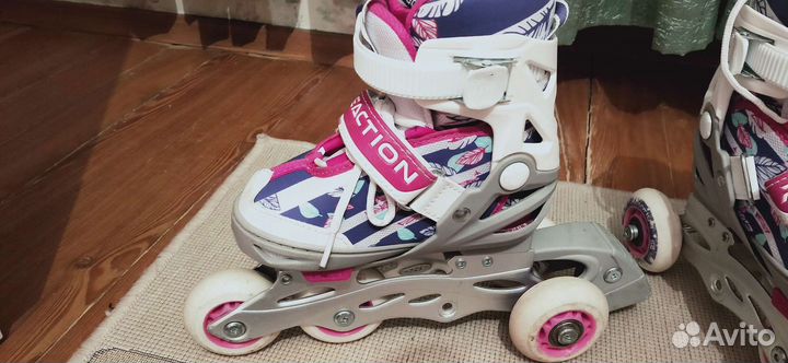 Ролики детские раздвижные 26-31 размеры