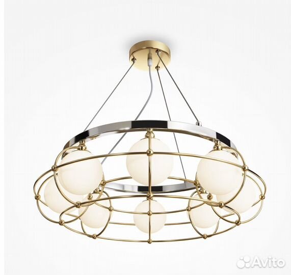 Люстра Maytoni Carcass MOD312PL-08GCH