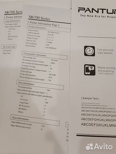 Pantum m6700d