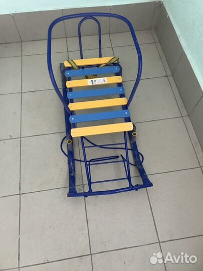 Санки с колесами