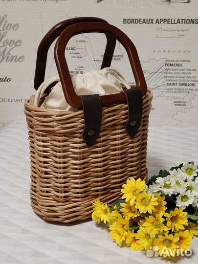 Сумка плетёная