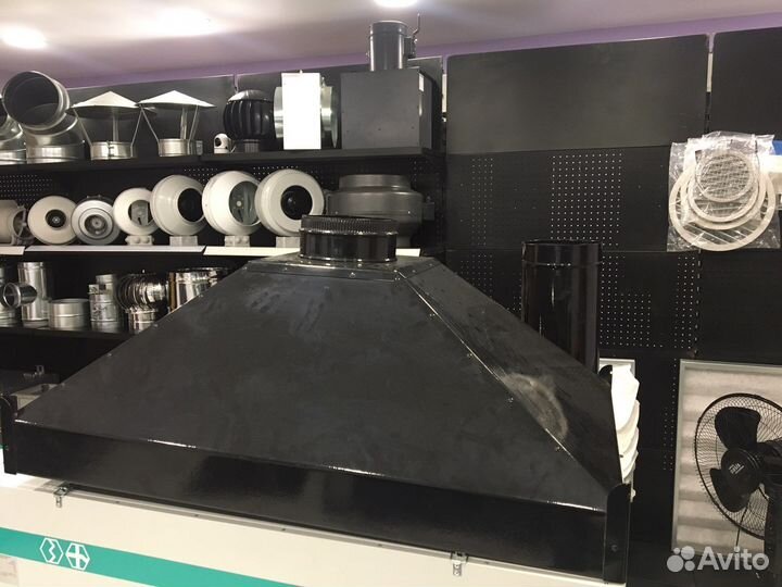 Зонты вытяжные из оцинковки и нержавейки