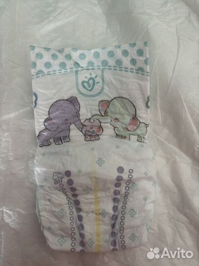 Подгузники pampers 2 new baby-dry