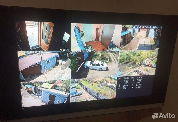 Камера видеонаблюдения,домофон