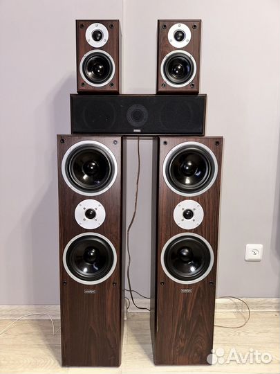 Ресивер yamaha RX-V365 + акустика Sound Pso SP-2S