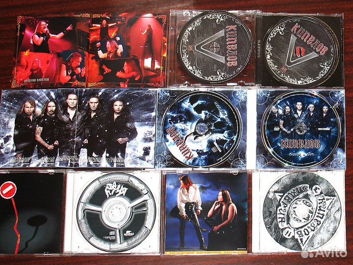 Кипелов, Маврин, Ария - cd/dvd диск + автограф