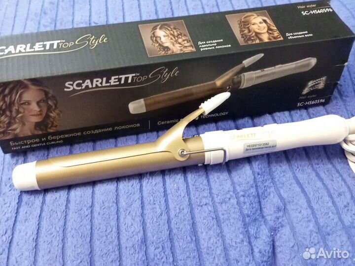 Щипцы для завивки волос Scarlett
