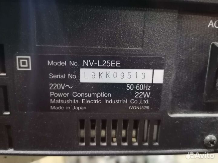 Видеомагнитофоны Panasonic Shivaki Supra