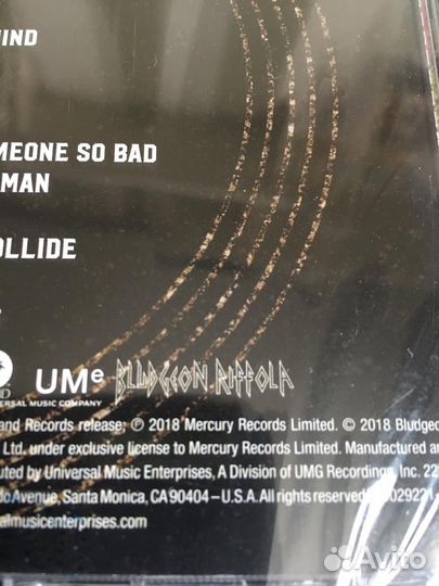 Фирменный CD. USA. Def leopard