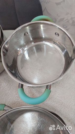 Набор кастрюль из нержавеющей стали