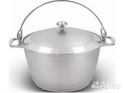 Котел походный 10л алюминиевый