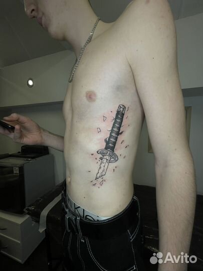 Модель на тату