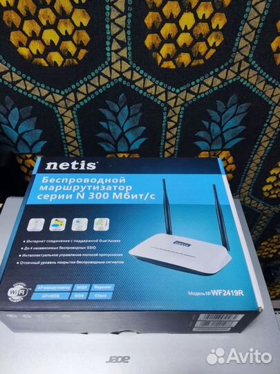 Wi-Fi Роутер Netis WF2419R 300mb/s