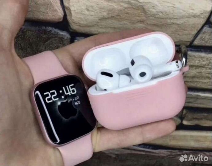 SMART watch + Airpods Pro