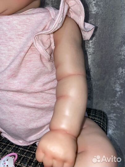 Кукла реборн девочка с волосами молд Медди