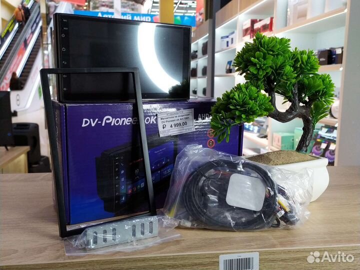 Магнитола 2 Din Pioneer.OK 7 AH-1801 Android