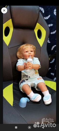 Кукла реборн мальчик 55 см