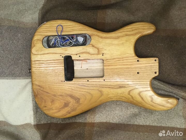 Дека электрогитары ebay два куска ясеня с железом
