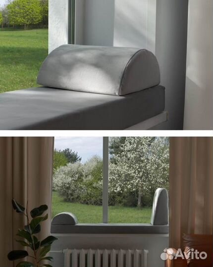 Матрас Подушка на подоконник Индивидуальный пошив