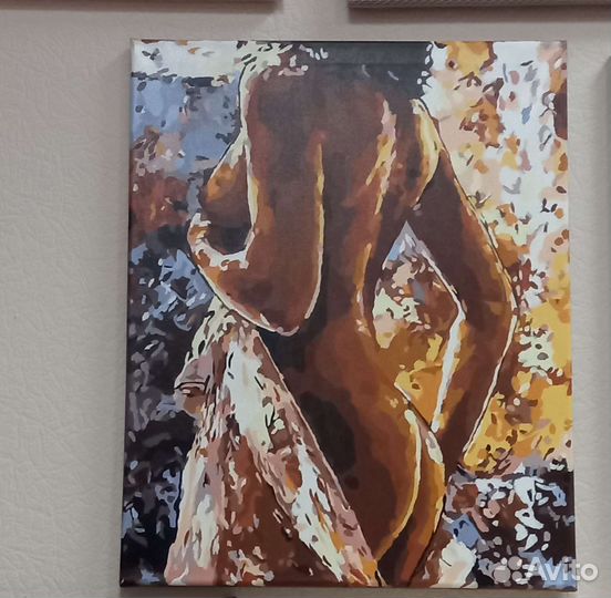 Картина готовая,ручная работа