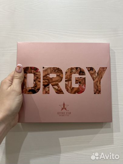 Палетка теней orgy jeffree star