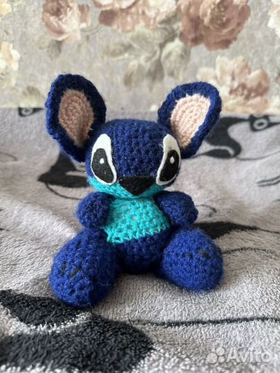 Вязаная игрушка стич