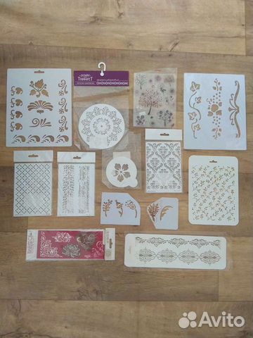 Трафареты разные новые и б/у