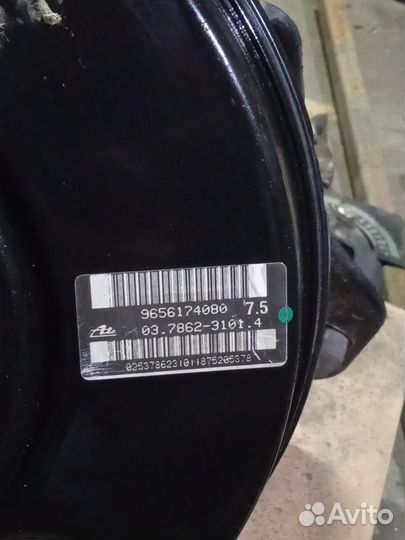 Вакуумный усилитель тормозов АКПП, пежо-607