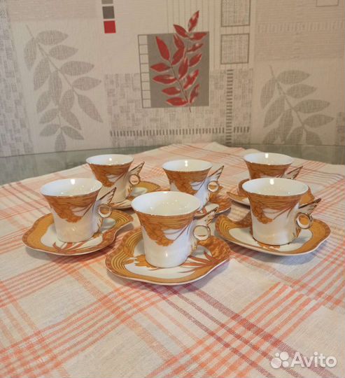 Кофейный набор из 6 пар