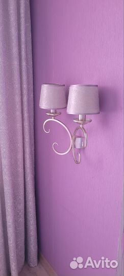 Люстра и 2 бра