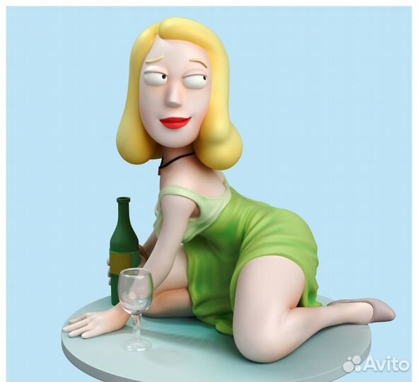 Ню фигурки женских персонажей 